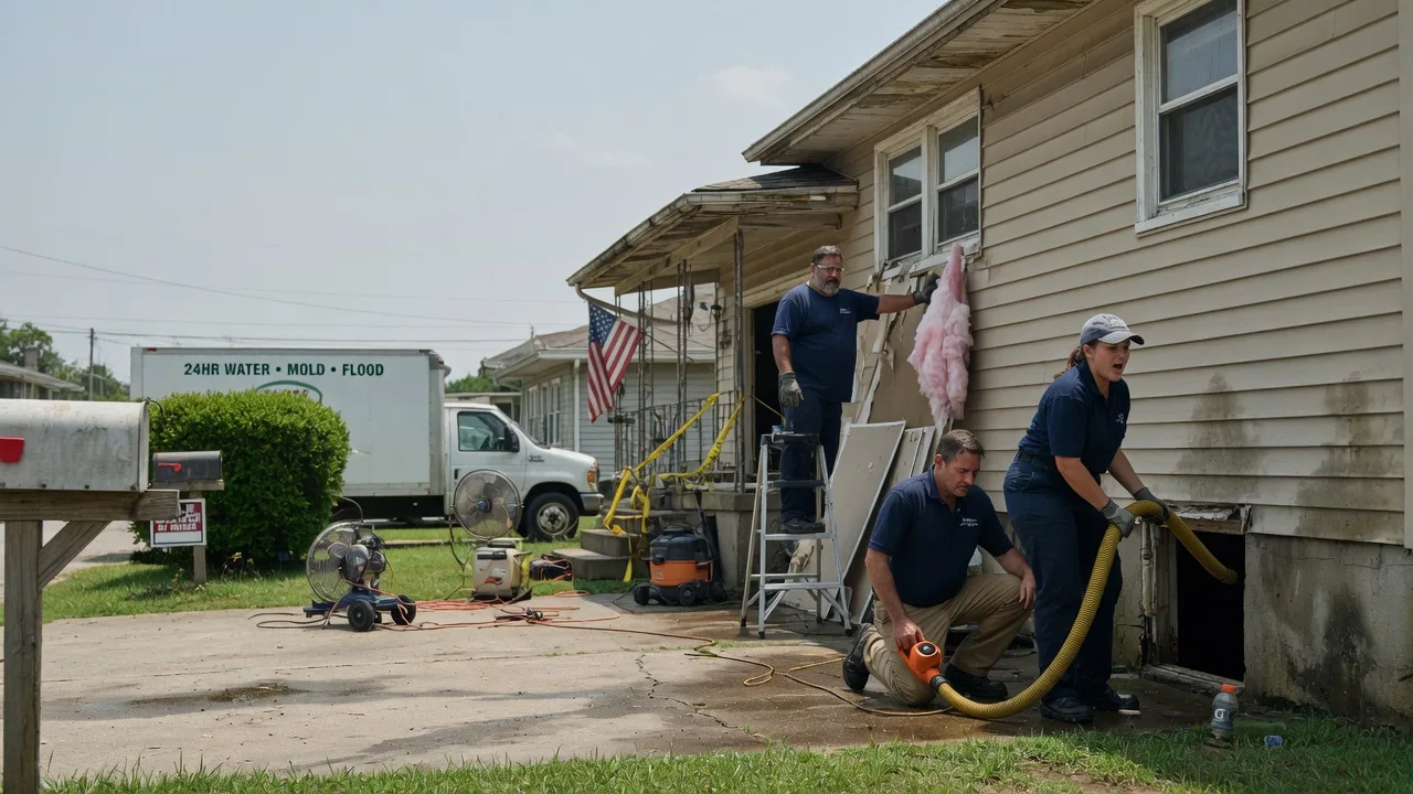 Water Damage Repair in Brandon, TX near me